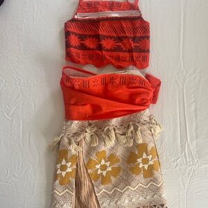 Disney Moana Costume. From Disney Store. Kids Size 7/8